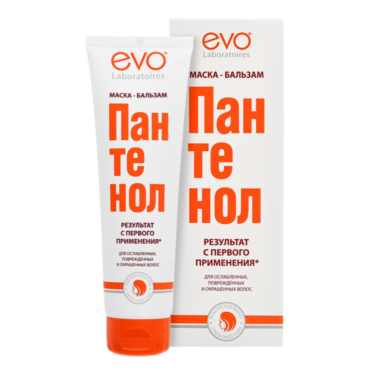 EVO Пантенол маска-бальзам для ослабленных, поврежденных, сухих и окрашенных волос 150 мл, 1 шт.