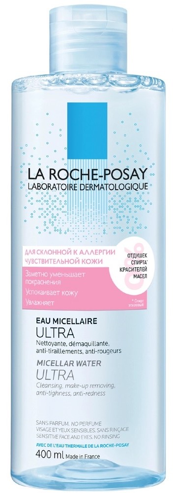 

La Roche-Posay Ultra раствор мицеллярный физио 400 мл, 1 шт.