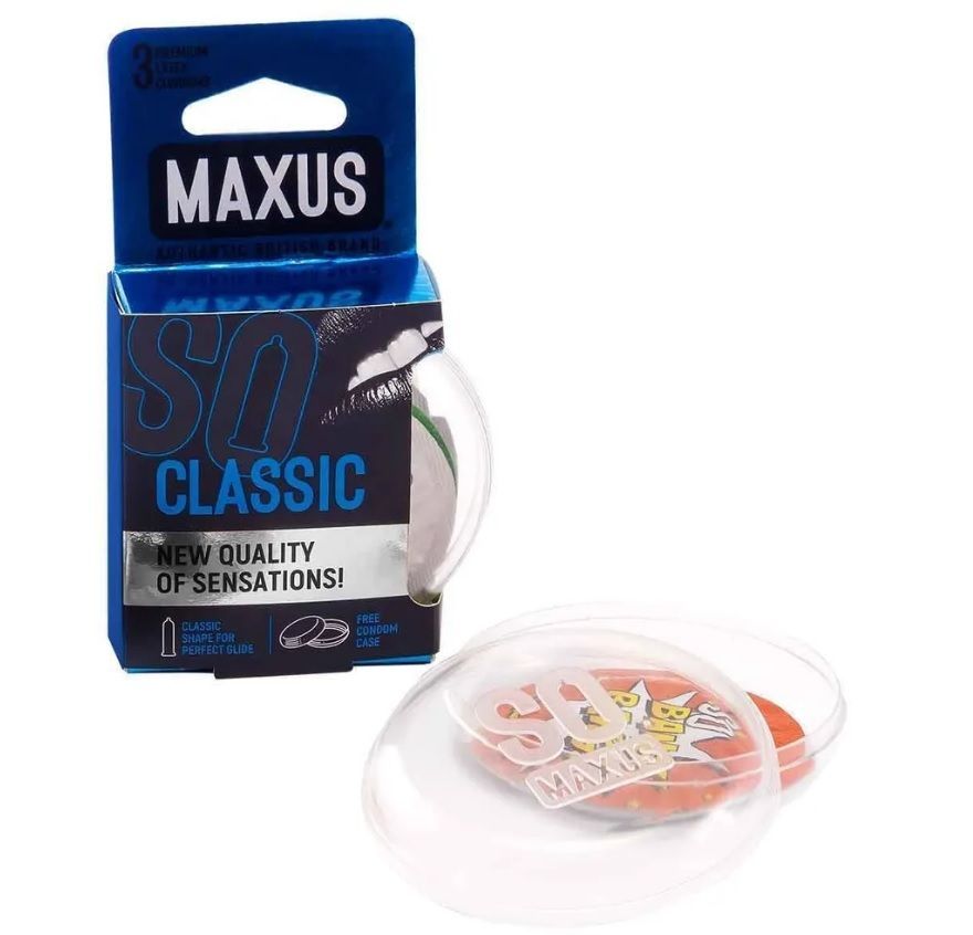 Maxus Air Classic, презервативы, 3 шт. напролом рискни и раскрой свой гений