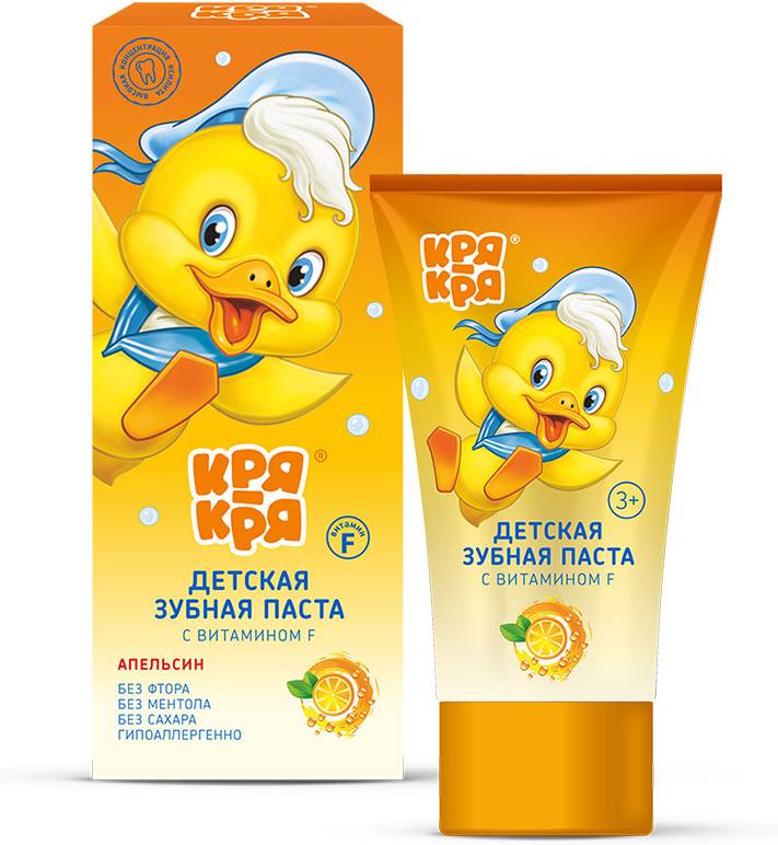 

Кря-Кря, зубная паста детская (апельсин), 50 г