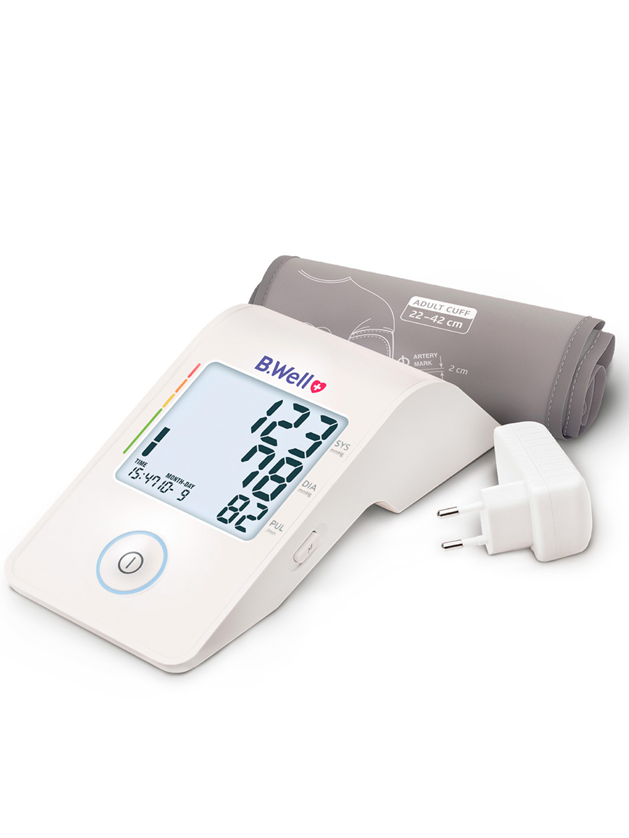 

Тонометр B.Well MED-53+ с адаптером