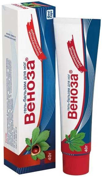 

Веноза, гель-бальзам для ног, 40 г