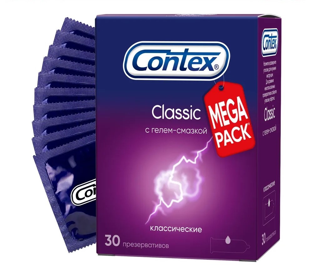 Сontex Презервативы Classic классические, 30 шт.