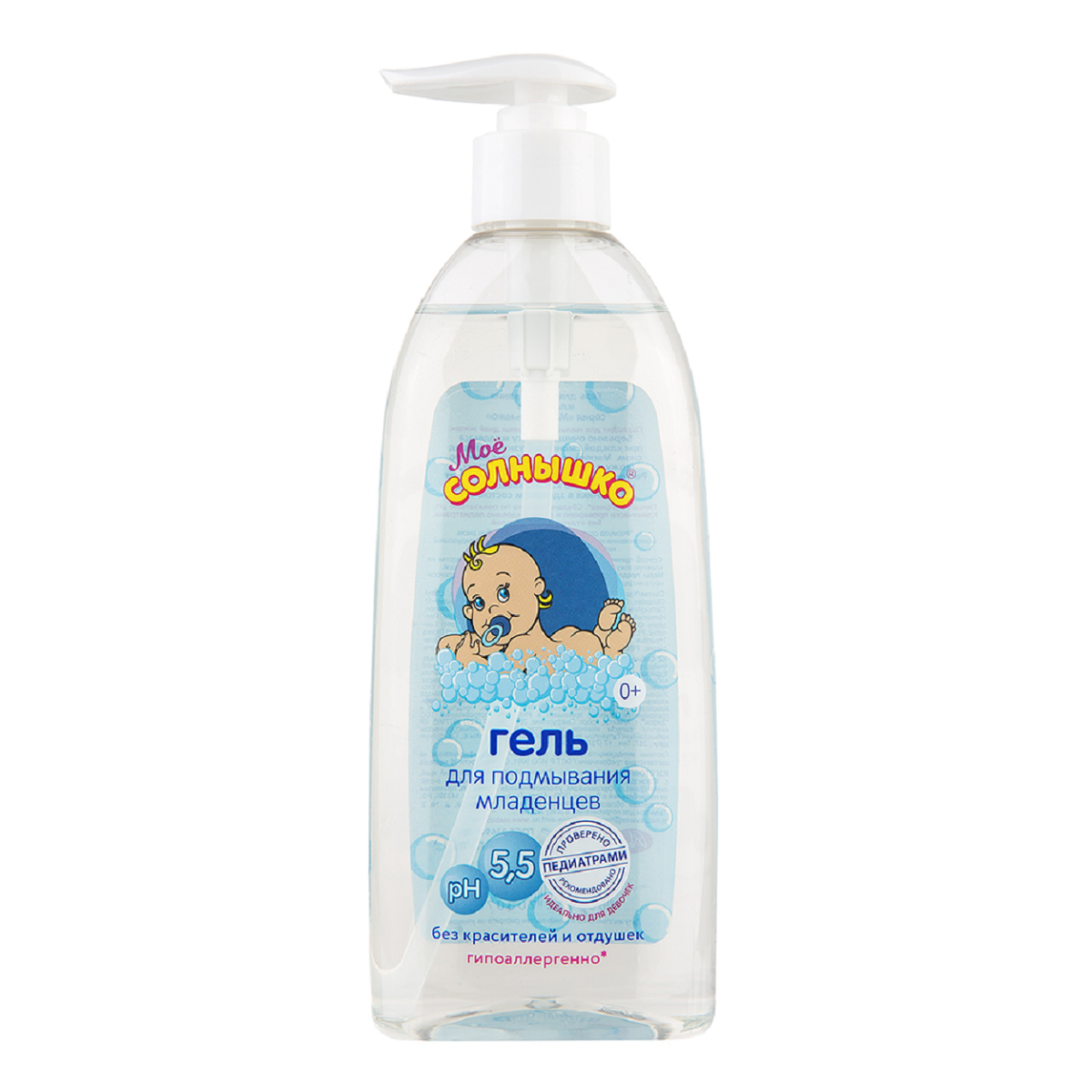 

Мое солнышко, гель для подмывания младенцев 400 мл