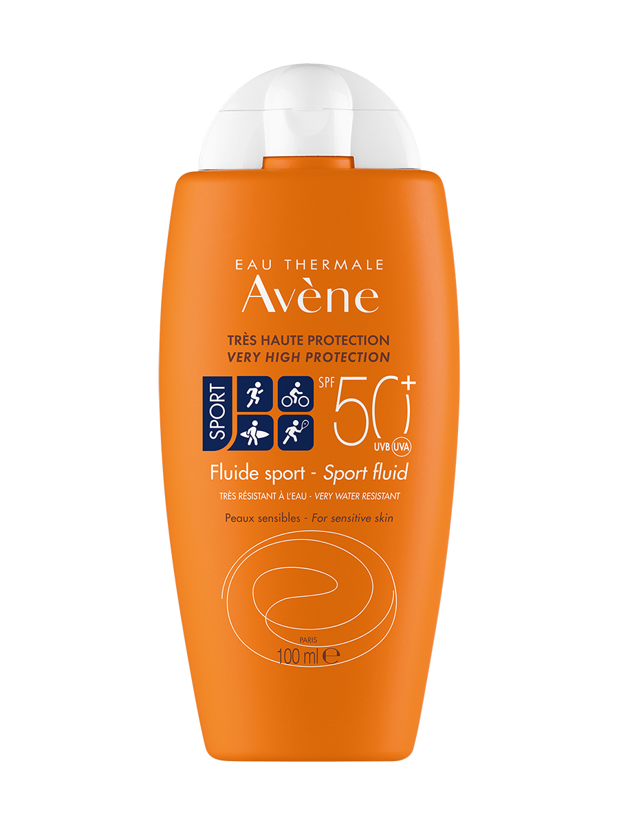 Avene, солнцезащитный флюид Спорт SPF50+, 100 мл