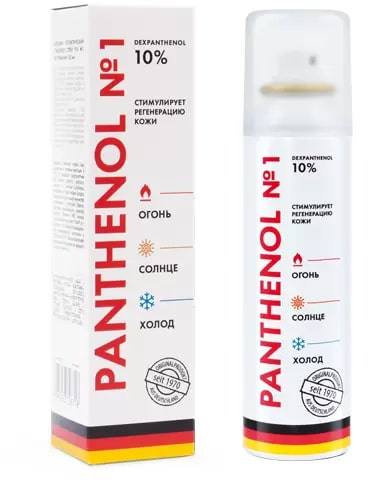 Пантенол спрей 10% N1 из Германии, 150 мл либридерм пантенол спрей 5% 130 г