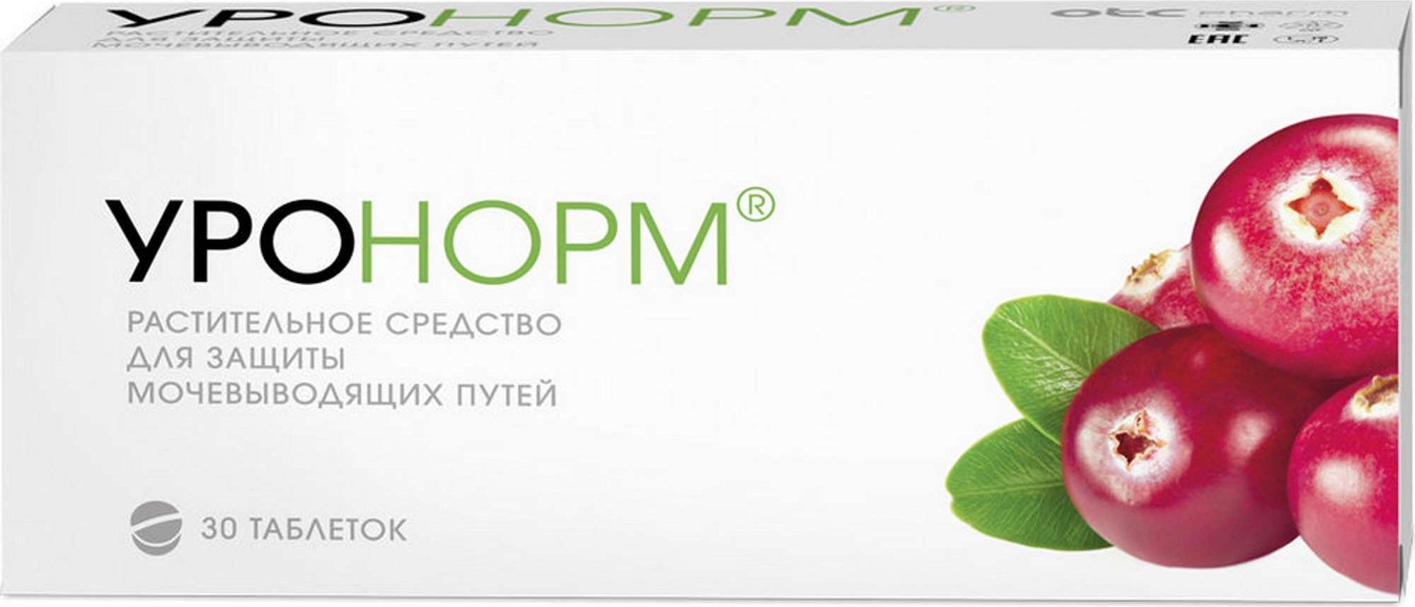 

Уронорм, таблетки, 30 шт.