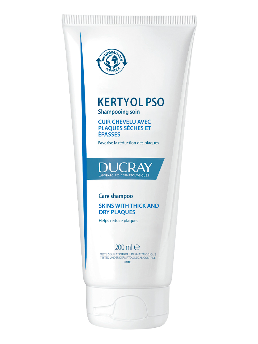 Ducray Kertyol PSO шампунь для ухода за кожей головы, 200 мл ducray элюсьон дерматологический мягкий балансирующий шампунь 400 мл