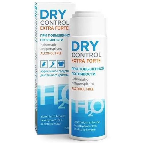 Dry Control Forte h2o антиперспирант без спирта дабоматик дезодорант 20% 50 мл №1