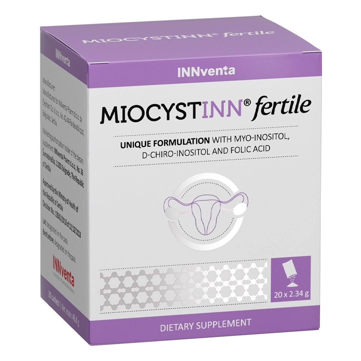 

Миоцистинн Фертил саше-пак 2,34 г х20