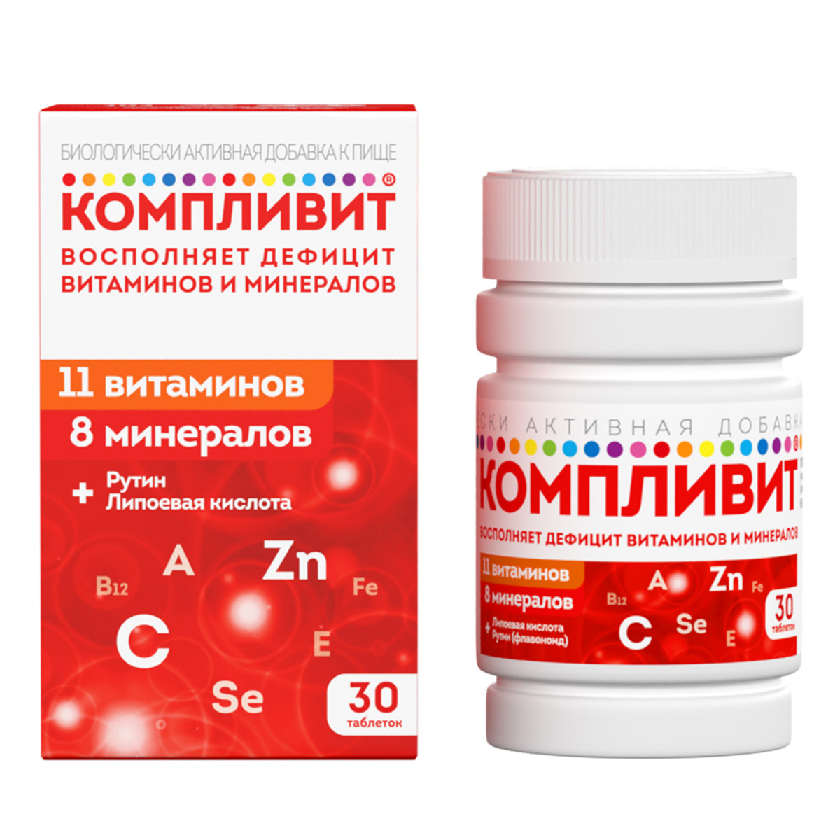 КОМПЛИВИТ табл. п/о №30