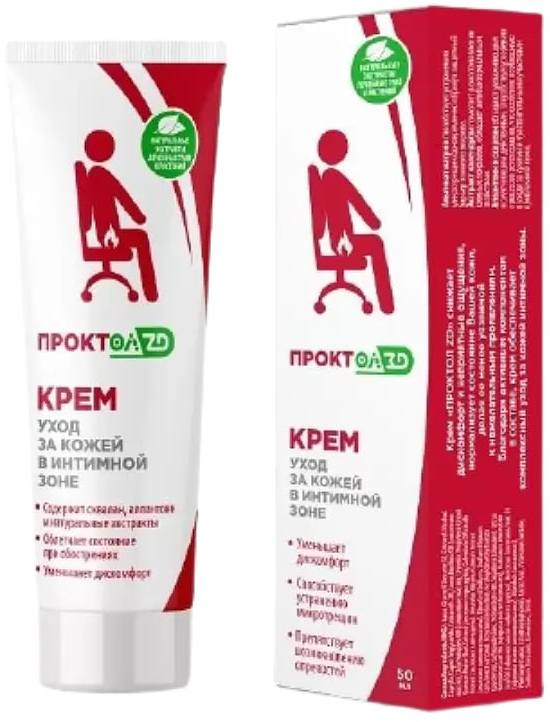 

Проктол ZD, крем, 50 мл
