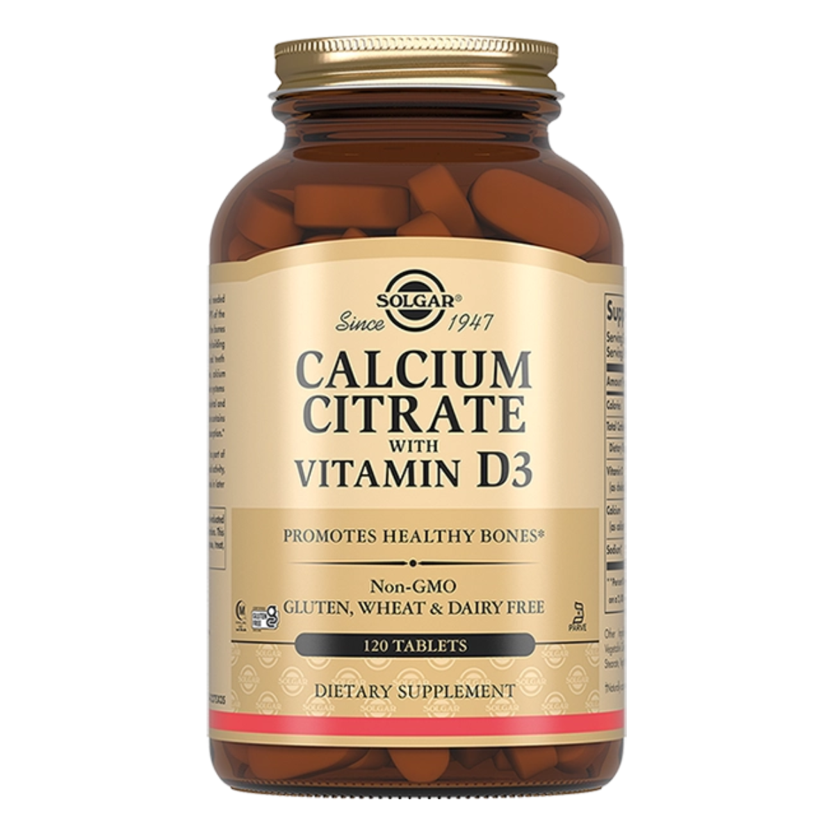 

Солгар Цитрат кальция с витамином D3, таблетки 120 шт.