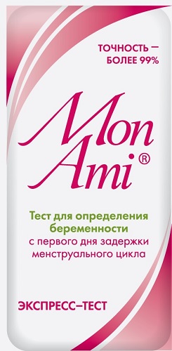 

Мон Ами, тест на беременность, 1 шт.
