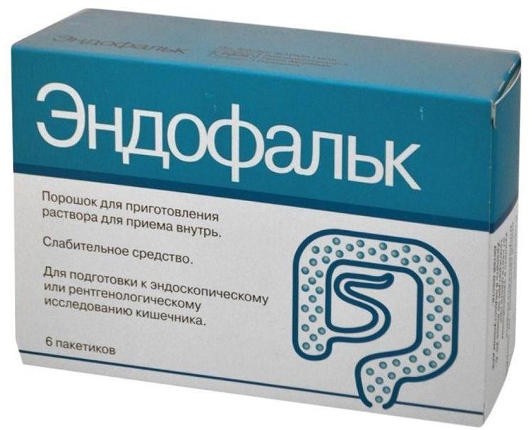 

Эндофальк, порошок, пакетики 55.32 г, 6 шт.