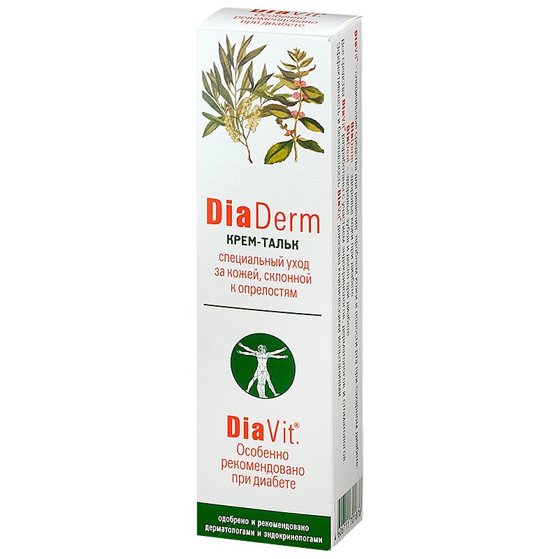 

ДиаLерм DiaVit, крем-тальк для тела 75 мл