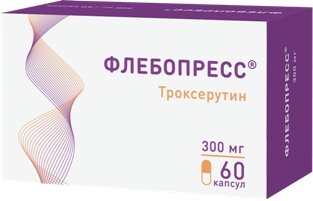 

Флебопресс, капсулы 300 мг, 60 шт.