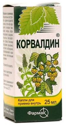 

Корвалдин, капли, 25 мл