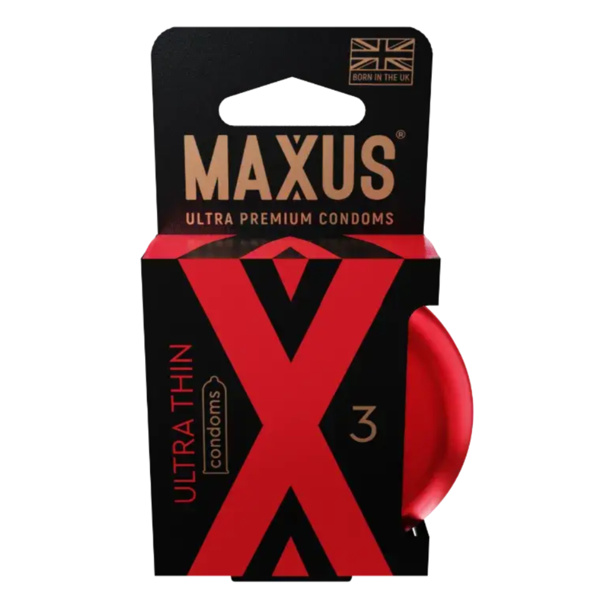 Maxus презервативы ультратонкие, 3 шт.