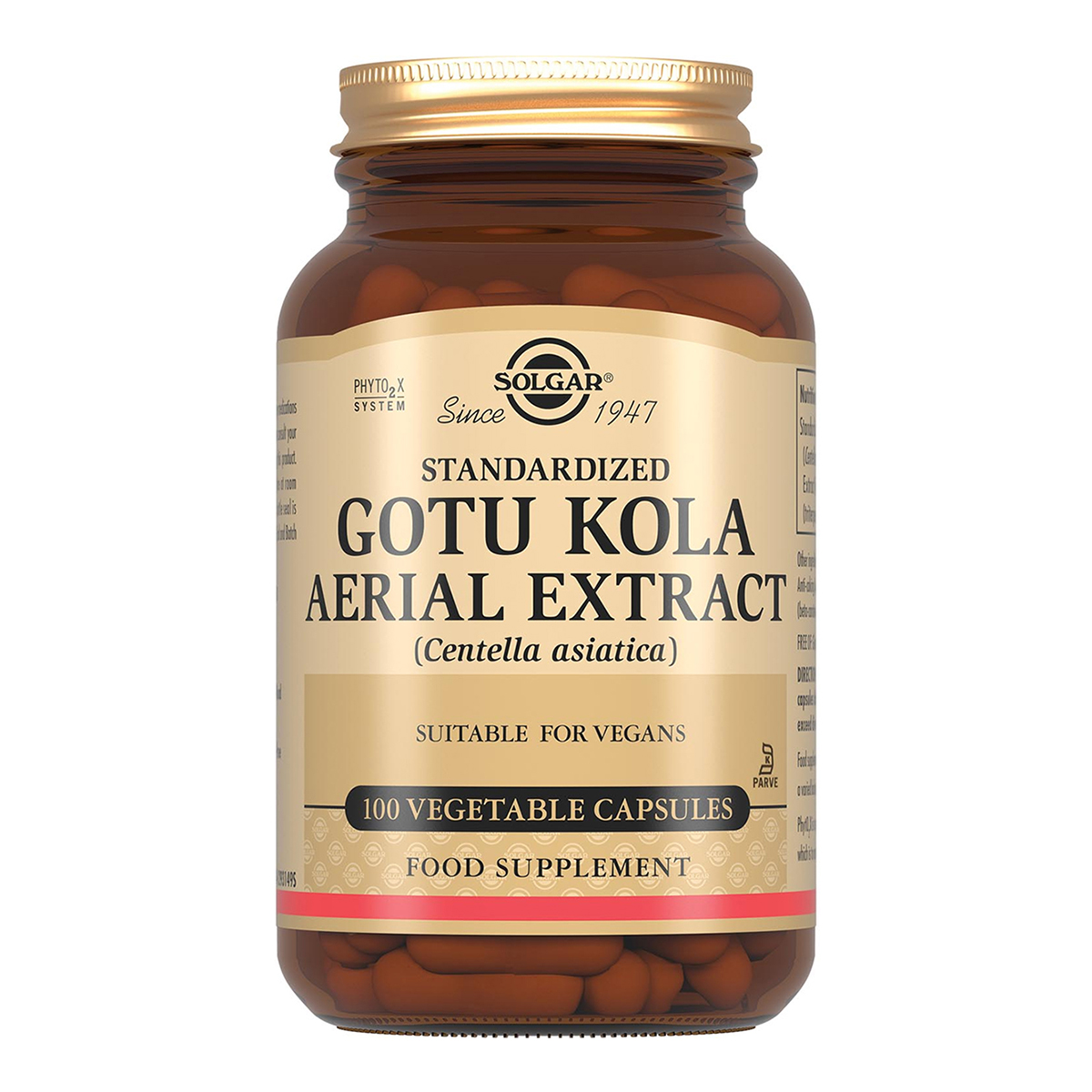 Солгар Экстракт готу кола, капсулы, 100 шт.