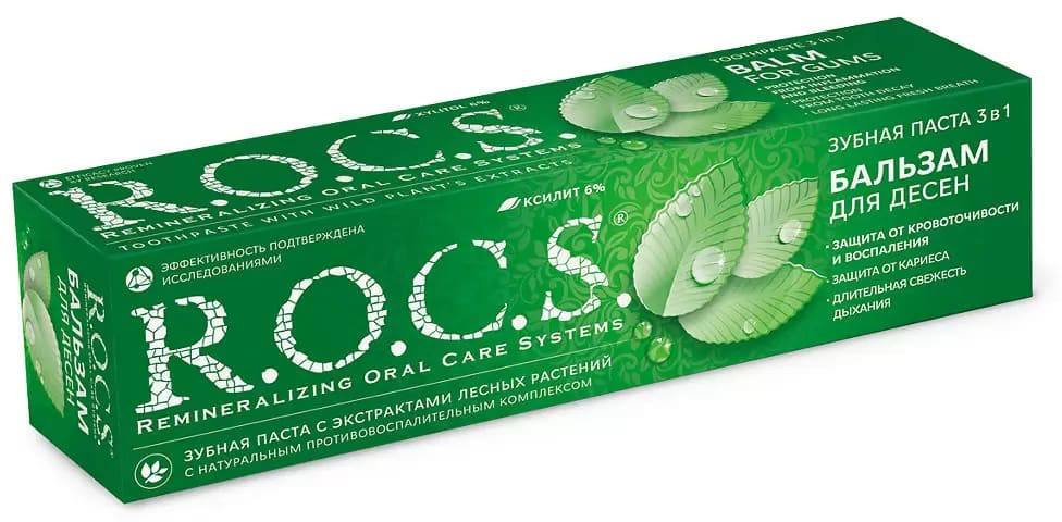 

Rocs Бальзам Для Десен, зубная паста, 94 г