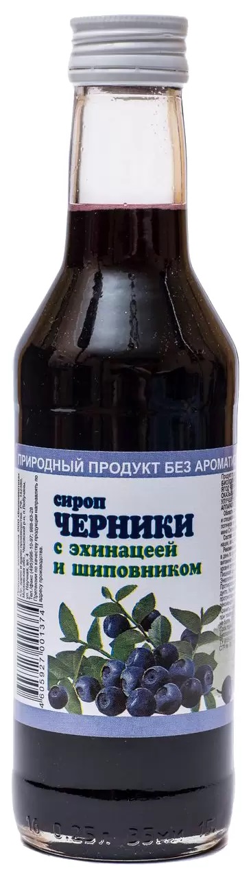 

Сироп Черника с эхинацеей и шиповником, флакон 250 мл, 1 шт.