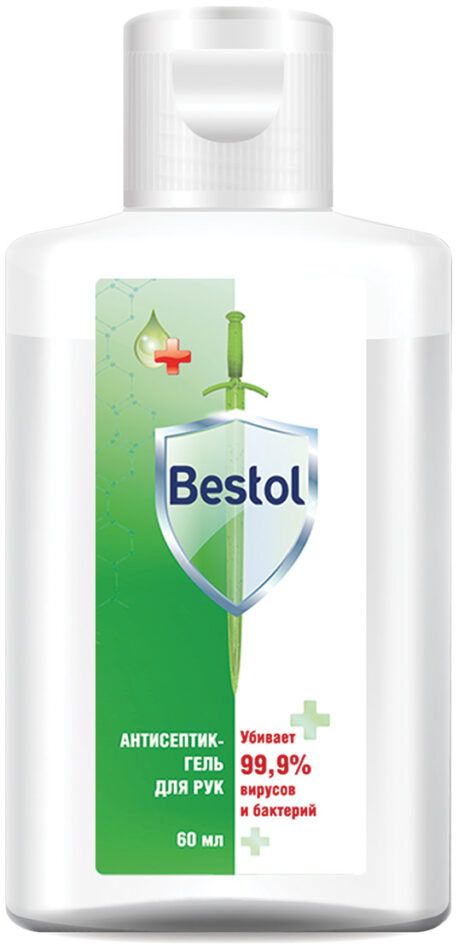 

Bestol, гель-антисептик для рук, 60 мл