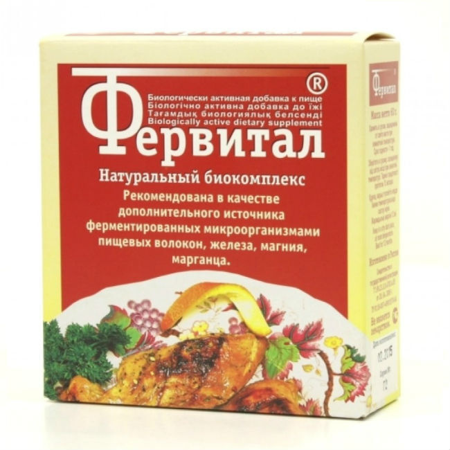 

Фервитал, порошок 60 г