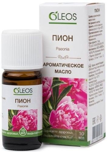 Oleos масло ароматическое пион эфирное масло 10 мл №1
