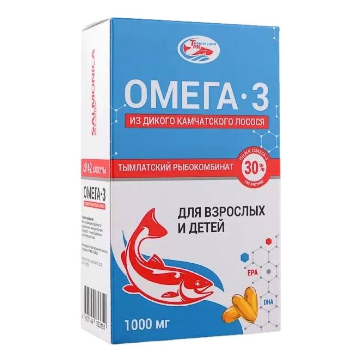 

Омега-3, капсулы, 1000 мг