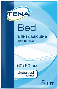 

Tena Bed Underpad, простыни впитывающие