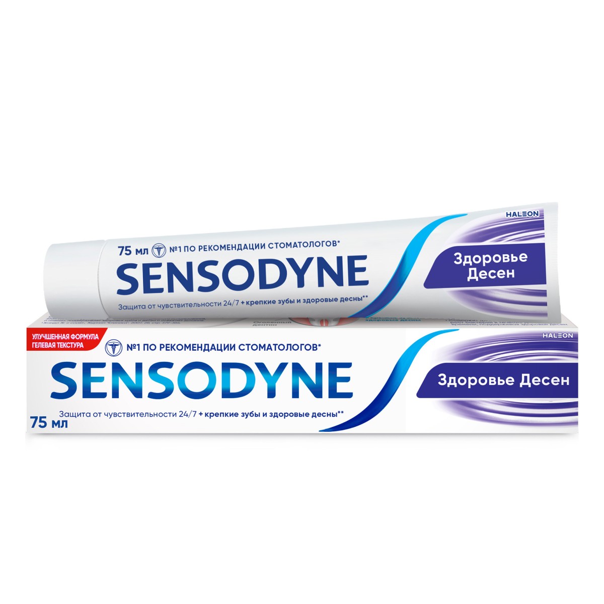 Зубная паста Sensodyne Чувствительность Зубов и Здоровье Десен для защиты от чувствительности зубов