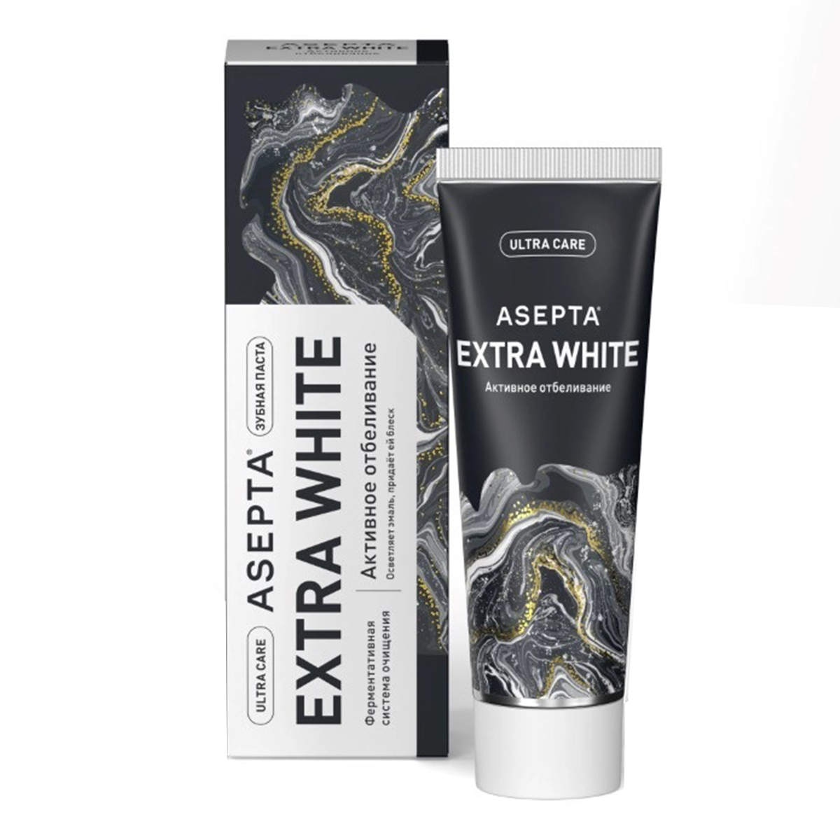 

Асепта Активное отбеливание зубная паста, 75 мл