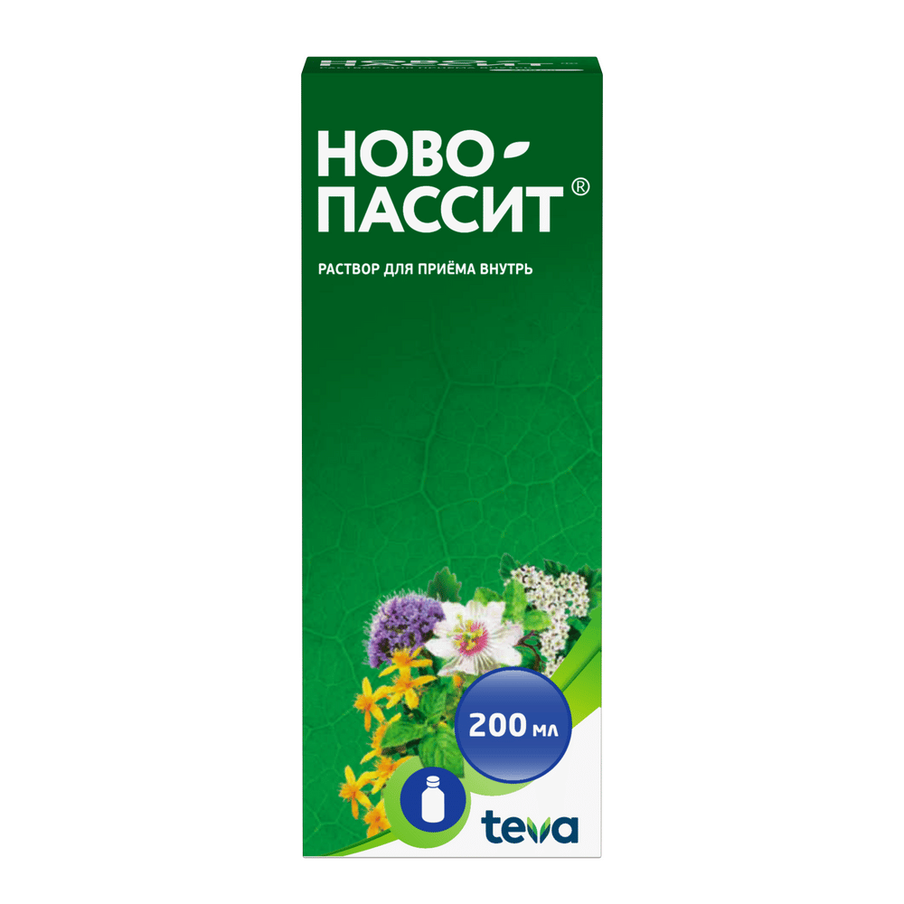 Ново-Пассит, раствор, 200 мл