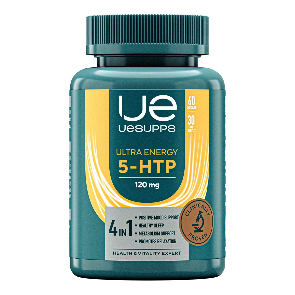 

UESUPPS Ультра Энерджи 5-HTP, капсулы, 60 шт.