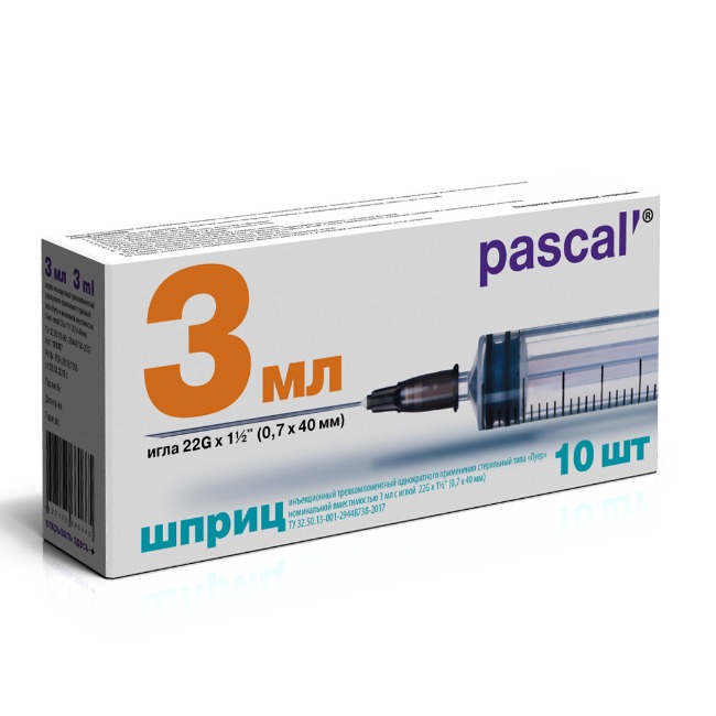 

Pascal, шприц