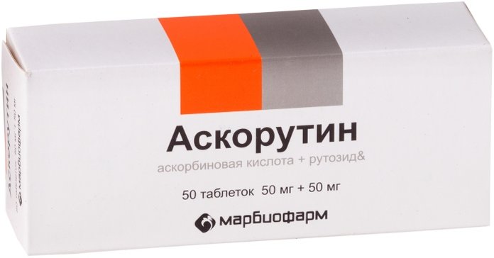 Аскорутин таб 50 шт