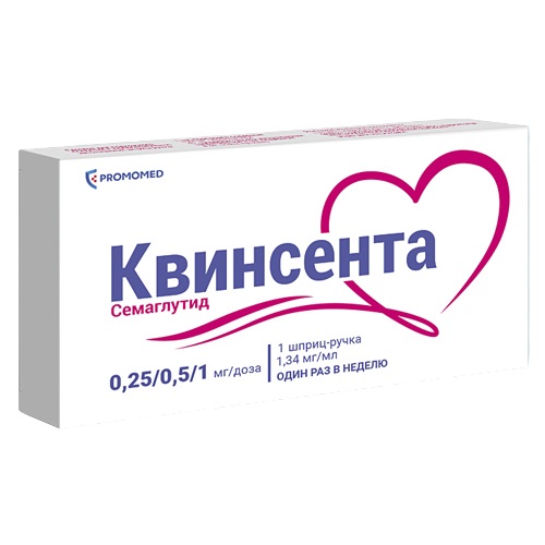 Квинсента раствор подкожного введения 0,25 /0,5 /1 мг/доза шприц-ручка 3 мл (+ иглы 9 шт.) оземпик раствор для инъекций 1 34 мг мл шприц ручка 0 25мг мл иглы 4 шт