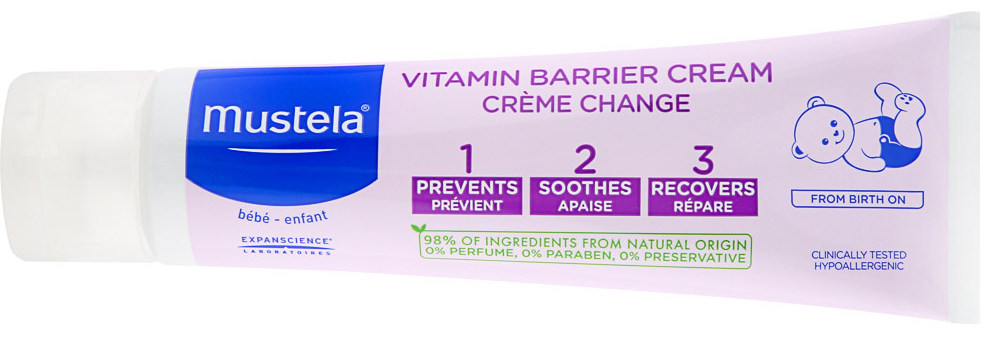 

Мустела Бебе 1 2 3, крем под подгузник, 50 мл