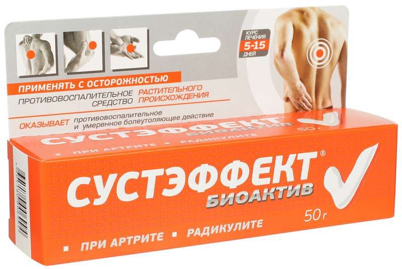 

Сустэффект Биоактив, линимент, 50 г