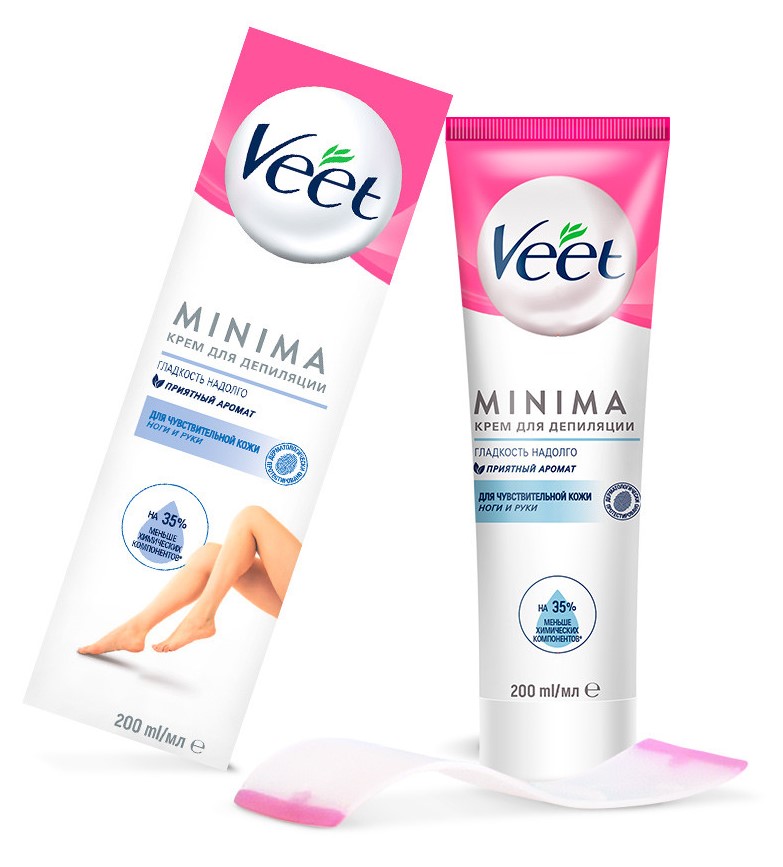 Veet MINIMA, крем для депиляции для чувствительной кожи, 200 мл информационные технологии в профессиональной деятельности учебник