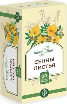 Целебная поляна листья сенны 1.5г ф/пак 20 шт фитофарм