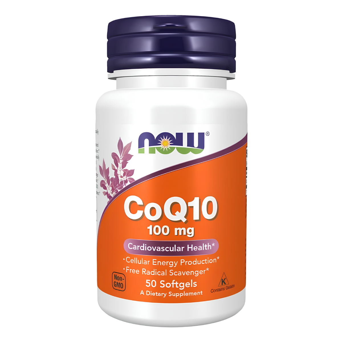 NOW Кофермент Q10, капсулы 100 мг, 50 шт.
