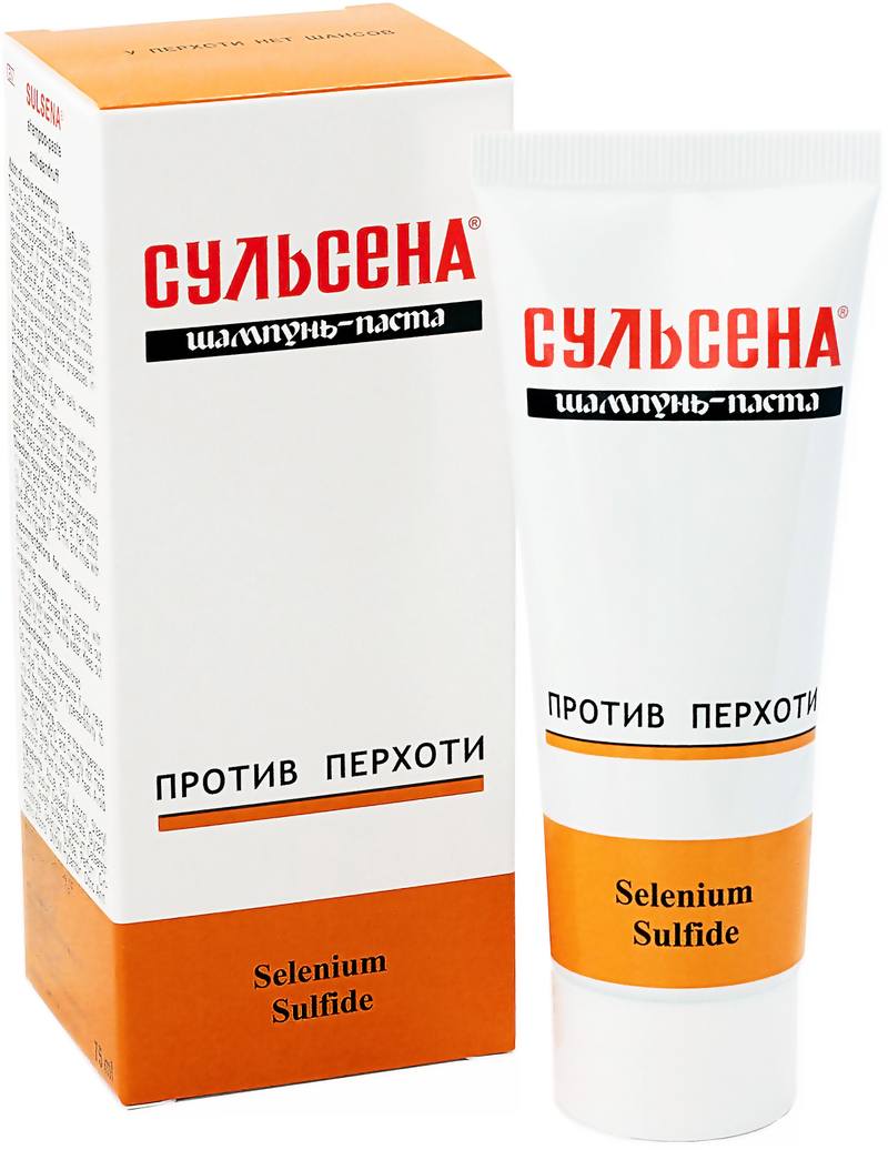 

Cульсена, шампунь-паста от перхоти, 75мл
