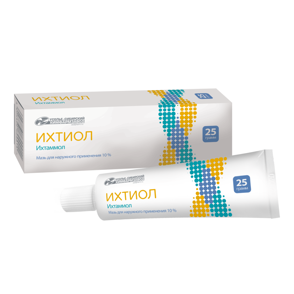 

Ихтиол, мазь, 10 %