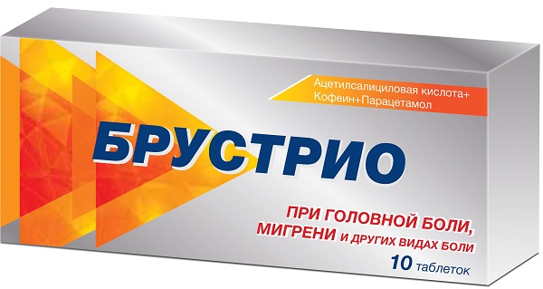 Брустрио, таблетки, 10 шт. гопантеновая кислота таблетки 250 мг 50 шт