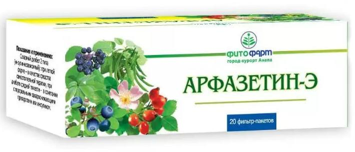 

Арфазетин-Э, пакетики 2.5 г, 20 шт.