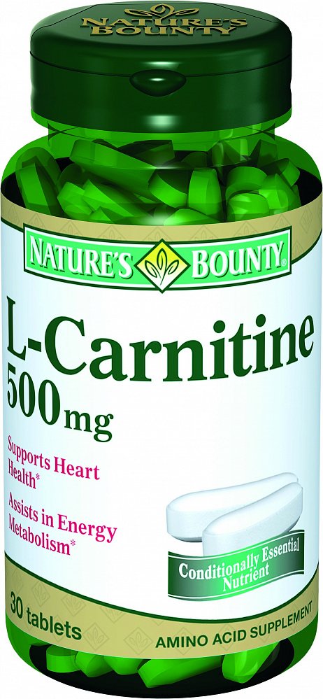 

Nature'S Bounty L-Карнитин 500 мг табл х30