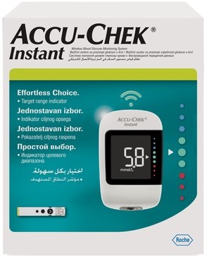 Глюкометр  Accu-Chek Instant, набор руководство по лабораторным методам диагностики