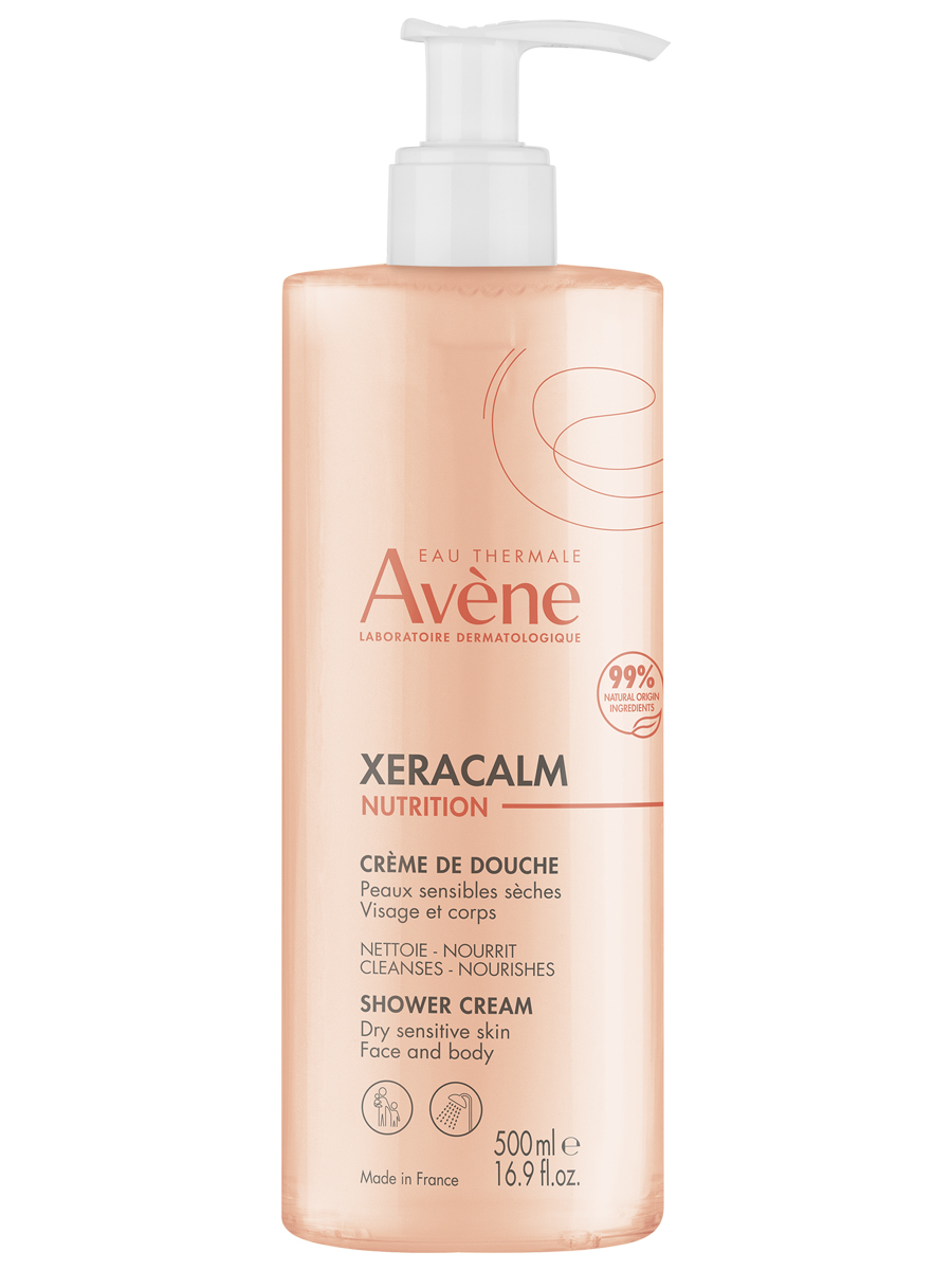 Avene XeraCalm Nutrition крем-гель легкий питательный очищающий 500 мл